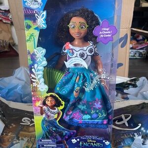 Disney Encanto Mirabel Singing Doll with Blue and Purple Design